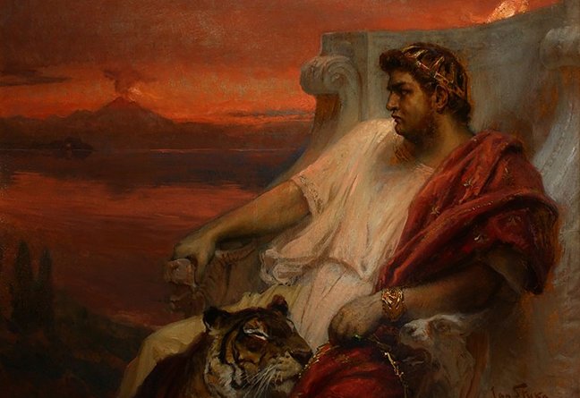 Nero at Baiae by Jan Styka