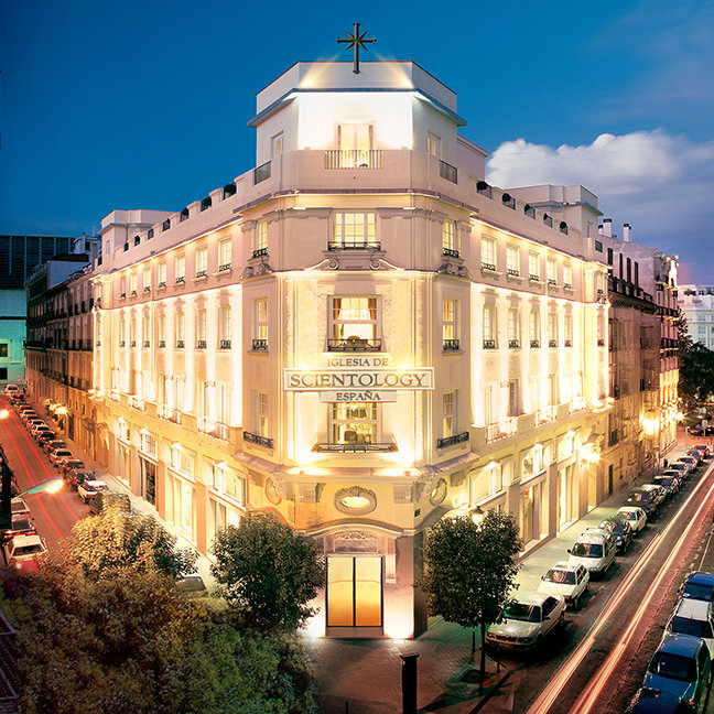 The National Church of Scientology of Spain in the heart of Madrid.