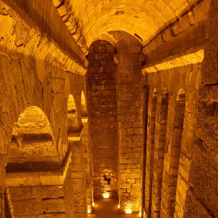 An  ancient water cistern later used as a dungeon in Matiate, Turkey (Photo by Mehmet Cetin, Shutterstock.com)